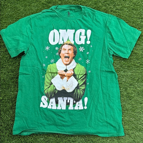 ELF T-shirt - OMG! Santa - Picture 1 of 3
